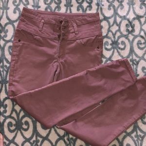 Mauve Skinny jeans